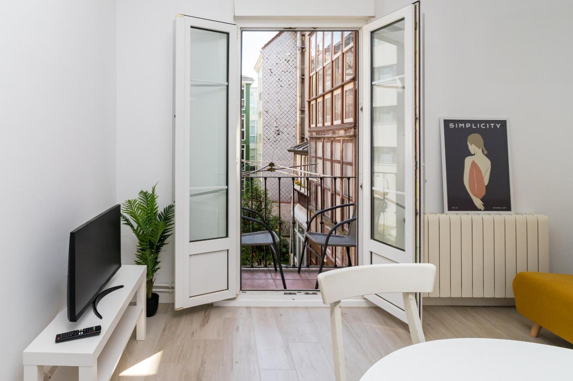 Apartamento Moderno Un Refugio Junto Al Mar Santander Bagian luar foto